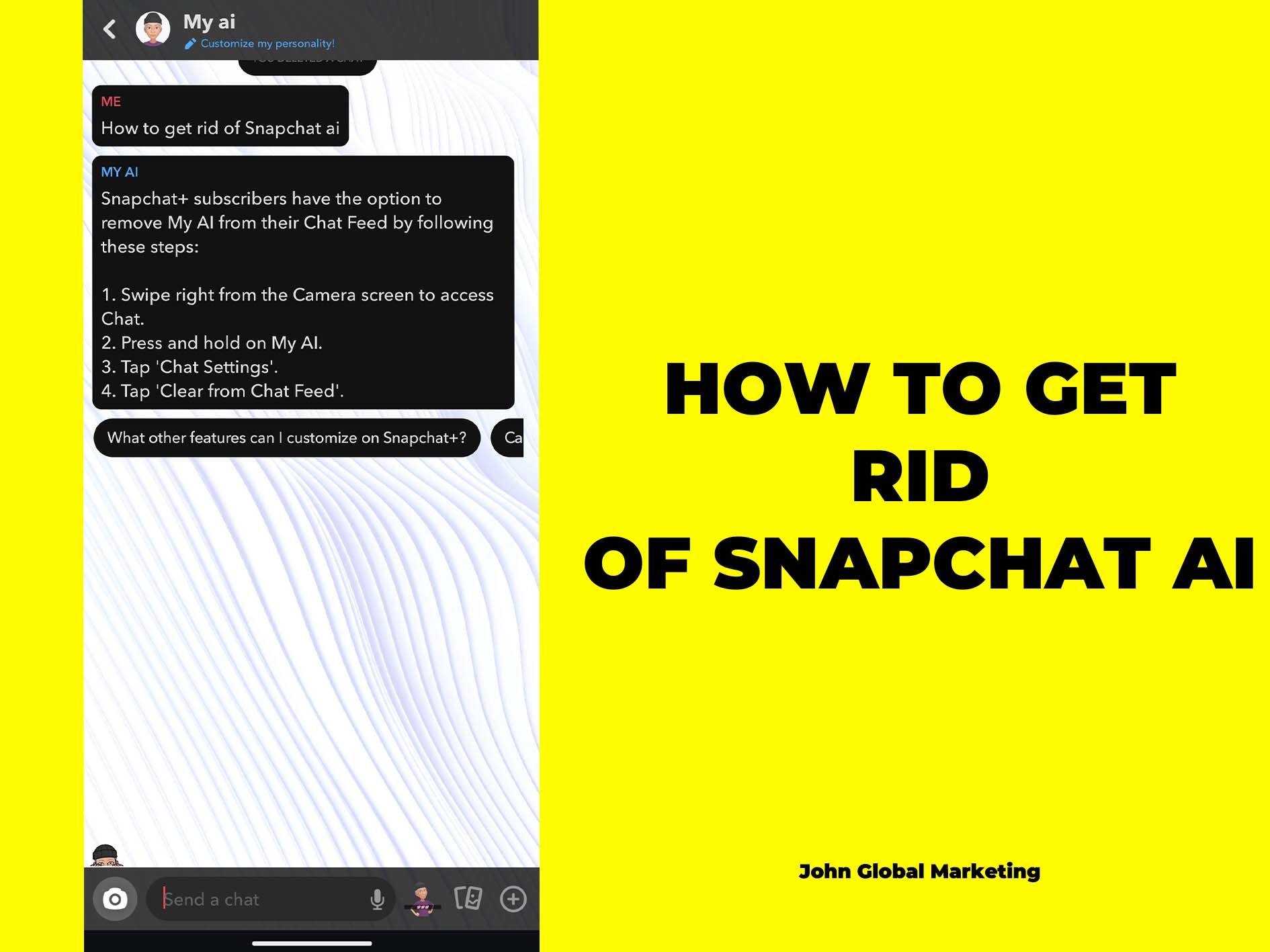 How to Get Rid of AI on Snapchat: Step-by-Step Guide